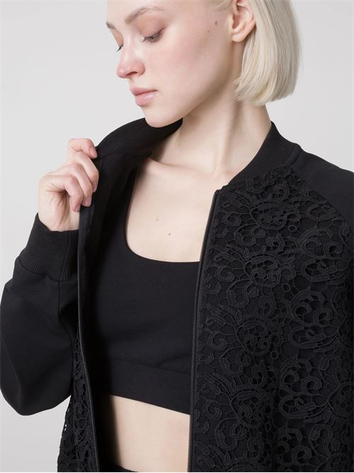 felpa cappuccio macrame DIMENSIONE DANZA | 40D299D932000
